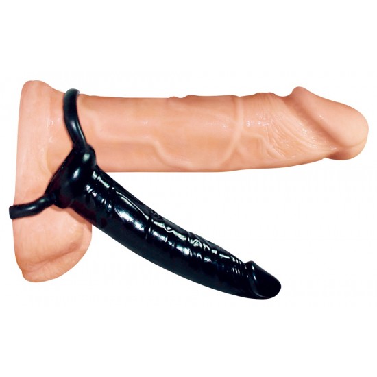 Dildo com Anel Pénis para Anal