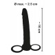 Dildo com Anel Pénis para Anal