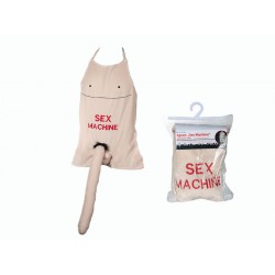 Avental c/ Grande Pénis de Peluche Sex Machine