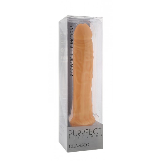 Vibrador Realista 21.5cm Purrfect Pele