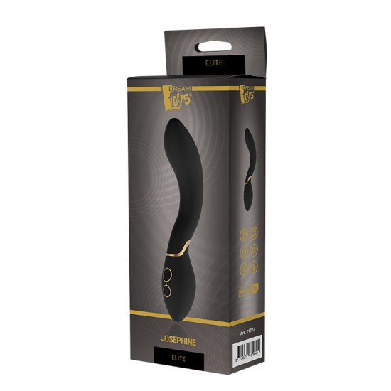 Vibrador Ponto-G Josephine Elite Dream Toys Preto