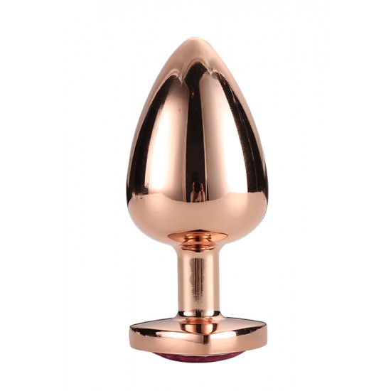 Plug anal grande GLEAMING LOVE Gold