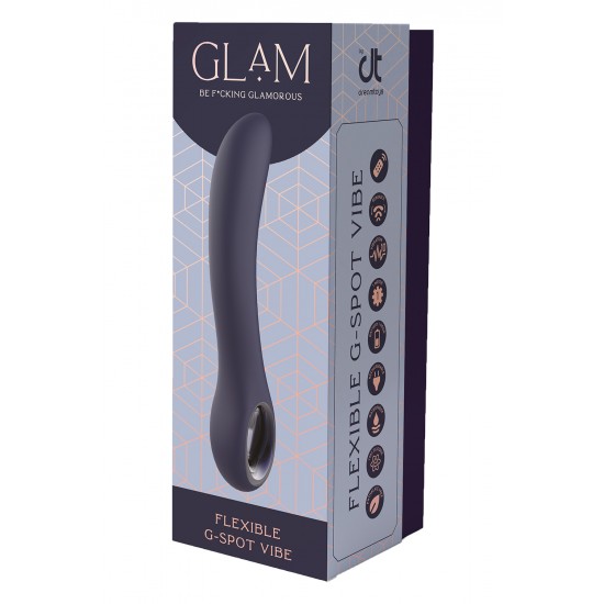 GLAM VIBRADOR G-SPOT PRETO