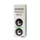 DOMINO Bolas Metalicas - Preto crome 