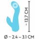 Vibrador Cuties Mini Blue 4G