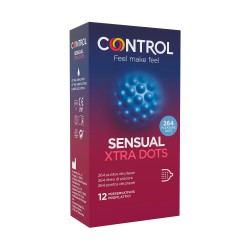 Preservativos CONTROL SENSUAL Dots & Lines 12uni