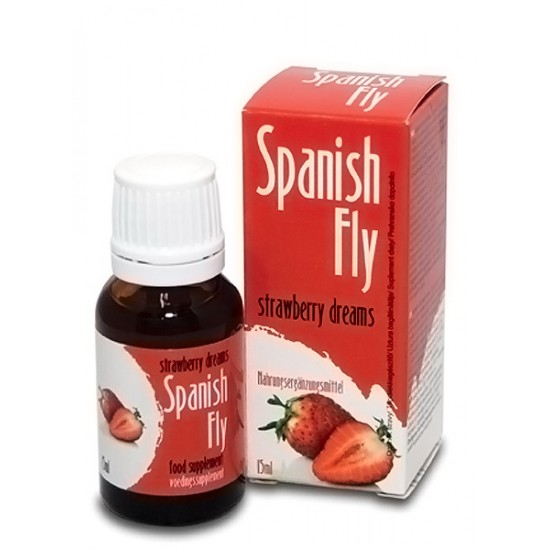 Gotas Afrodisíacas Spanish Fly Morango 15ml