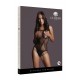 Body Contrast Net Teddy Le Desir Preto