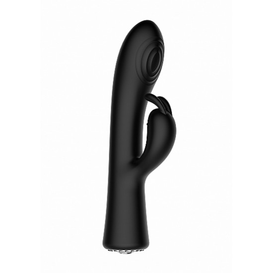 Vibrador Rabbit Lux c/ Caixa Recarregável Discretion Preto