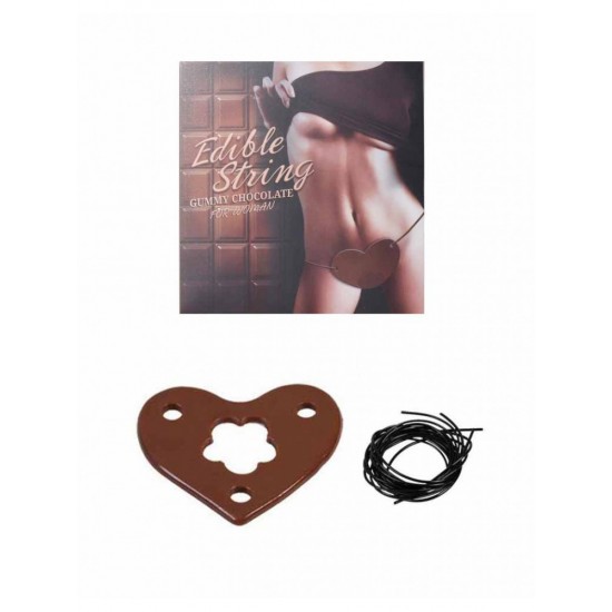 Tanga Comestível Goma Chocolate para Ela