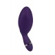 Vibrador Ovo 14cm Sashay Recarregável Roxo