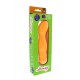 Vibrador Silicone Ponto-G Frenzy 13.5cm Laranja