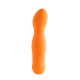 Vibrador Silicone Ponto-G Frenzy 13.5cm Laranja