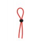 Anel Pénis Stretchy Thin Lasso Regulável Dream Toys Vermelho