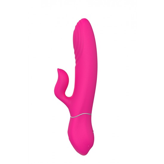 Vibrador c/ Estimulador Clitóris Duo Thruster Vibes of Love Dream Toys Rosa