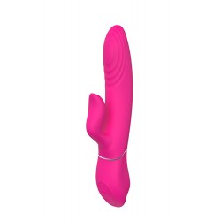 Vibrador c/ Estimulador Clitóris Duo Thruster Vibes of Love Dream Toys Rosa