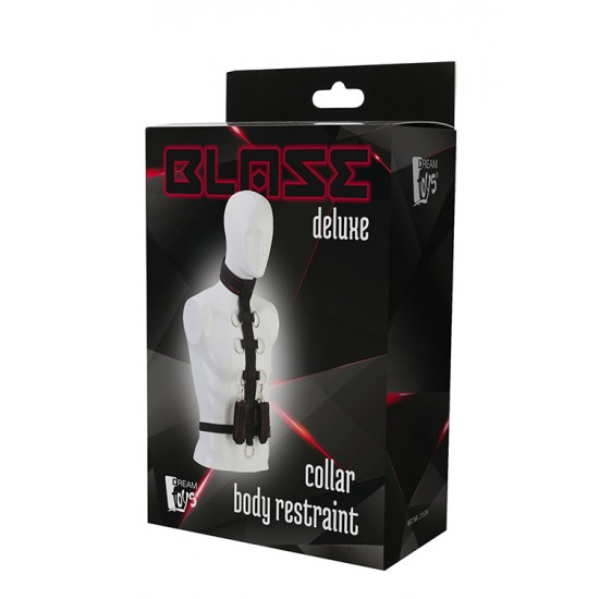 Colar Arnês Algemas Blaze Deluxe Preto