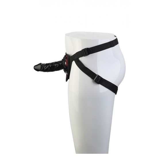 Strap-on Dildo 13cm Blaze Deluxe Preto