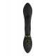 Vibrador Ponto-G c/ Estimulador Clitóris Amelie Elite Dream Toys Preto