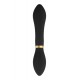 Vibrador Ponto-G c/ Estimulador Clitóris Amelie Elite Dream Toys Preto