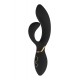 Vibrador Ponto-G c/ Estimulador Clitóris Amelie Elite Dream Toys Preto