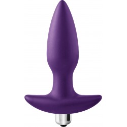 PLUG ANAL FLIRTS 10 FUNÇOES  VIBRATORIO PURPLE