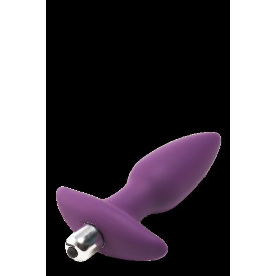 PLUG ANAL FLIRTS 10 FUNÇOES  VIBRATORIO PURPLE