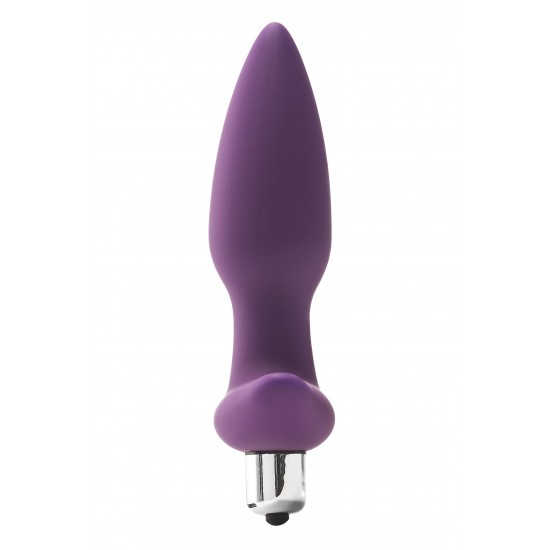 PLUG ANAL FLIRTS 10 FUNÇOES  VIBRATORIO PURPLE