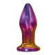 Plug anal vibratorio GLAMOUR GLASS controlo remoto