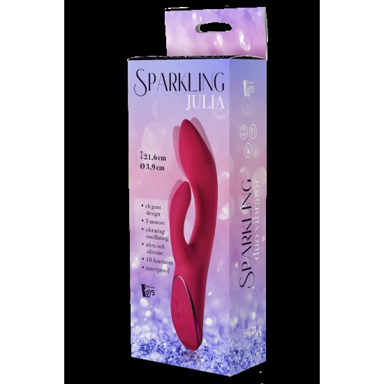 Vibrador rabbit SPARKLING  JULIA