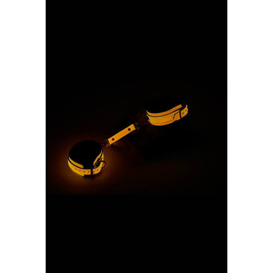 RADIANT ANKLE CUFF GLOW IN THE DARK ORANGE