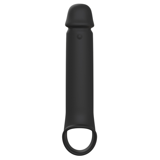 MANGA PÉNIS RAMROD VIBRATORIA COM COMANDO 8CM