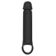 MANGA PÉNIS RAMROD VIBRATORIA COM COMANDO 8CM