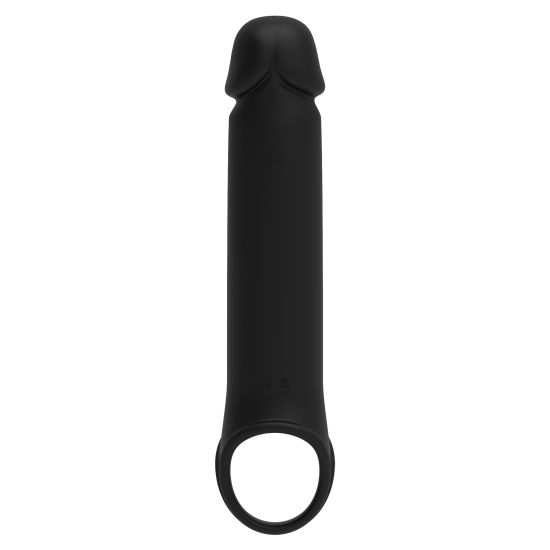 MANGA PÉNIS RAMROD VIBRATORIA COM COMANDO 8CM