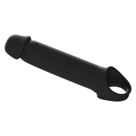 MANGA PÉNIS RAMROD VIBRATORIA COM COMANDO 8CM