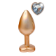 GLEAMING LOVE PEARL GOLD PLUG MEDIUM