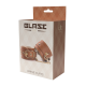 BLAZE ELITE ANKLE CUFFS COGNAC VEGAN LEATHER