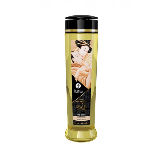 EROTIC MASSAGE OIL DESIRE VANILLA