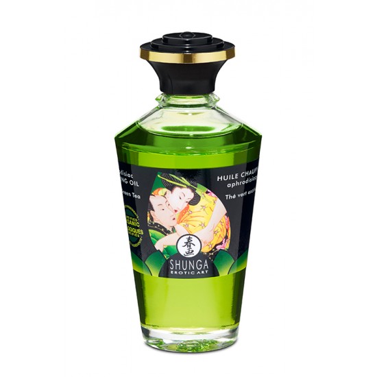 Óleo Massagem Afrodisiaco Chá Verde Exótico 100ml