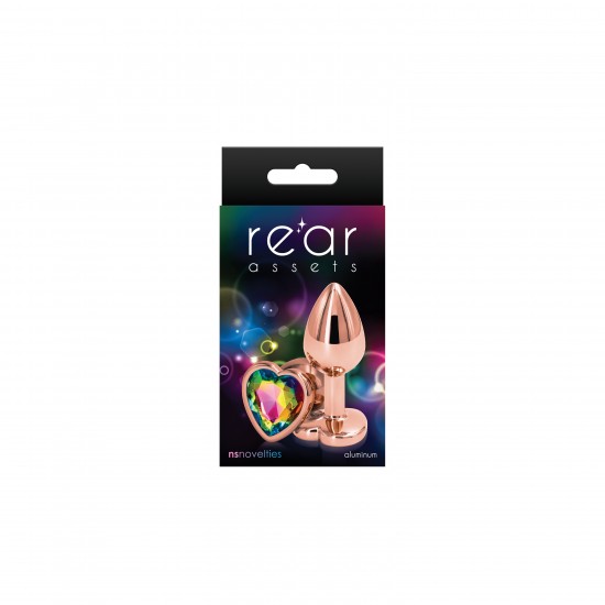 REAR ASSETS ROSE GOLD HEART S RAINBOW