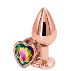 REAR ASSETS ROSE GOLD HEART M RAINBOW