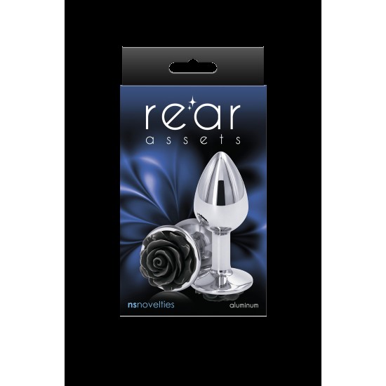 PLUG ANAL REAR ASSETS ROSE PEQUENO PRETO