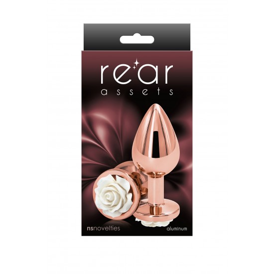 PLUG ANAL REAR ASSETS ROSE MEDIO BRANCO