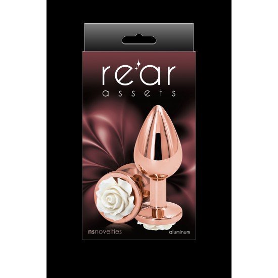 PLUG ANAL REAR ASSETS ROSE MEDIO BRANCO