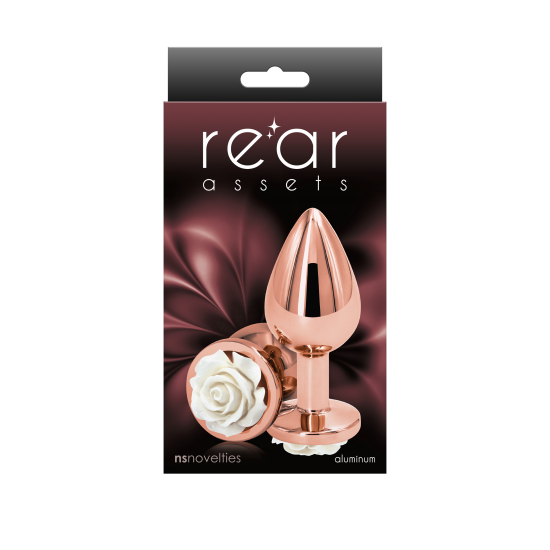 PLUG ANAL REAR ASSETS ROSE MEDIO BRANCO