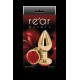 PLUG ANAL REAR ASSETS ROSE MEDIO VERMELHO