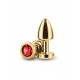 PLUG ANAL REAR ASSETS PETITE GOLD RED