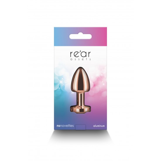 PLUG ANAL REAR ASSETS PETITE ROSE GOLD RAINBOW