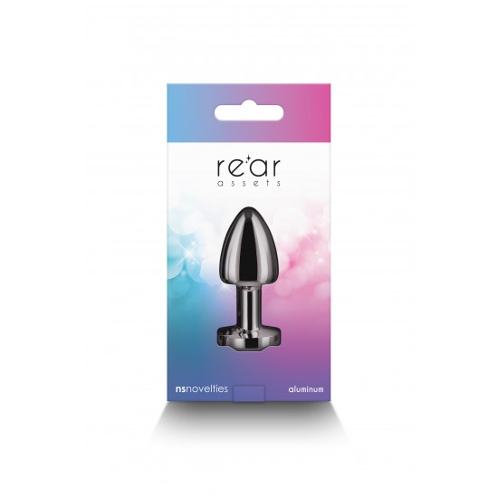 PLUG ANAL REAR ASSETS PETITE GUNMETAL RAINBOW