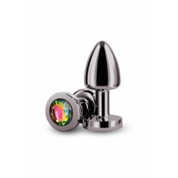 PLUG ANAL REAR ASSETS PETITE GUNMETAL RAINBOW